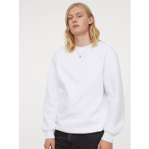 купити Світшот H&M 1404-6858132 XL Білий (hm00797472098)