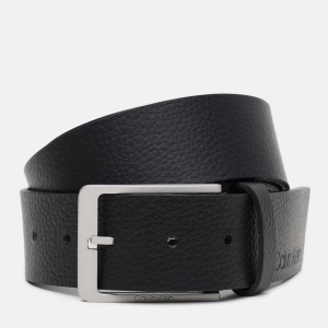 Чоловічий ремінь шкіряний Calvin Klein Jeans Ck Vital 40mm K50K507095-BAX 85 см Black (8719854165187) краща модель в Луцьку