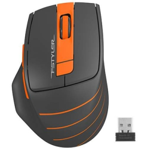 Мышь A4Tech FG30S Orange/Black лучшая модель в Луцке