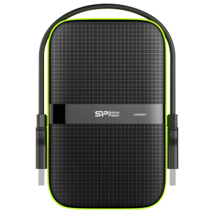 Жорсткий диск зовнішній Silicon Power Armor A60 4 ​​TB USB 3.0 Black (SP040TBPHDA60S3K) рейтинг