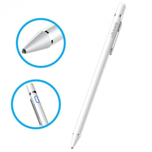 Стілус Usams Touch Screen Stylus Pen With clip для iPad/iPhone/Samsung/Xiaomi/Lenovo/Huawei