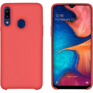 Панель Intaleo Velvet для Samsung Galaxy A20s Red лучшая модель в Луцке