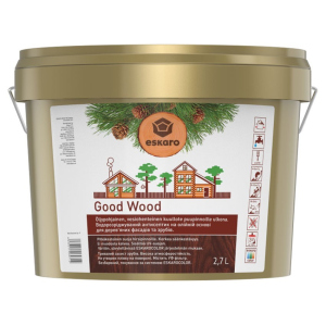 Морилка для дерева Eskaro Good Wood 2.7 л прозорий; тонування в Луцьку