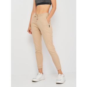 Спортивні штани Outhorn HOL21-SPDD613-83S S Beige (5903609493967) краща модель в Луцьку