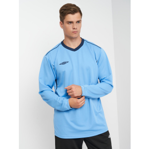 Жіночий лонгслів Umbro Scarlett Jersey L/S U91158165 XL Блакитний (5051457795242) краща модель в Луцьку