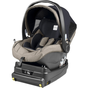 Автокрісло Peg-Perego Primo Viaggio i-Size з базою Luxe Ecru Бежеве (IMSZ000000BA36DX51) (8005475392751) краща модель в Луцьку