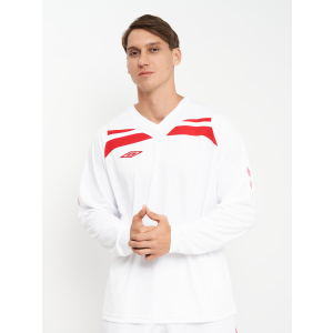 Жіночий лонгслів Umbro Enfield Jersey L/S 697469A61 XL Білий (5051661295538) ТОП в Луцьку