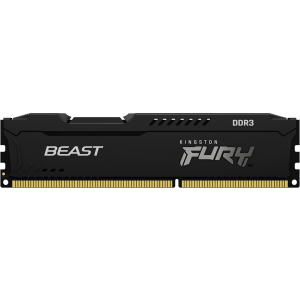 Оперативная память Kingston Fury DDR3-1600 4096MB PC3-12800 Beast Black (KF316C10BB/4)