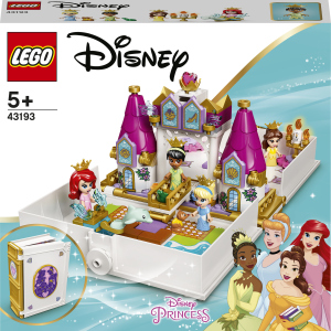 Конструктор LEGO Disney Princess Книга сказочных приключений Ариэль, Белль, Золушки и Тианы 130 деталей (43193)