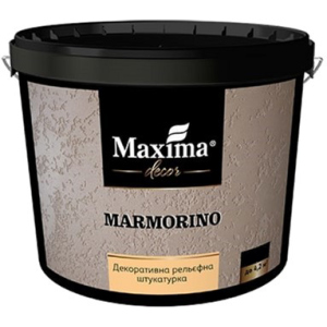 Декоративна рельєфна штукатурка Maxima "Marmorino" 5 кг (4820024426954) ТОП в Луцьку