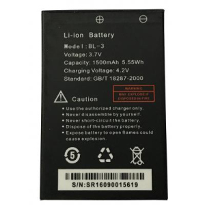 Акумулятор для телефону Baofeng для UV-3R Std 1500mAh (BL-3). 44807 краща модель в Луцьку