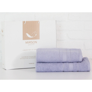 Набор банных полотенец MirSon №5077 Elite SoftNess Lavender 50х90, 70х140 (2200003183153) в Луцке