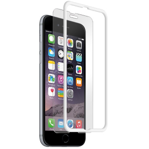 Захисне скло BodyGuardz Pure + The Crown Glass White для iPhone 6 | 6s