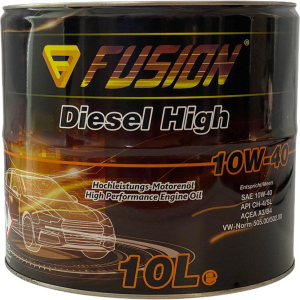 Моторна олія Fusion Diesel High 10W-40 10 л Metal (FU1040TD/10m) рейтинг