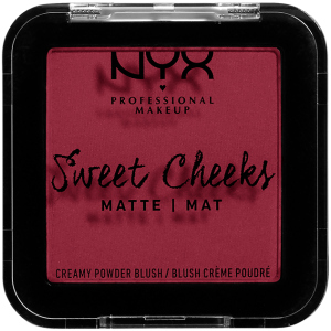 Рум'яна NYX Professional Makeup Sweet Cheeks Creamy Powder Blush Matte з матовим фінішом 07 Risky Bs 5 г (800897192273) в Луцьку