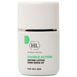 Подсушивающий лосьон с тоном Holy Land Double Action Drying Lotion Demi Make Up 30 мл (7290101321620) ТОП в Луцке