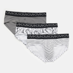 Труси-шорти Michael Kors Lo Rise Brief 6S11L10033-004 M 3 шт Grey (194391520084) рейтинг