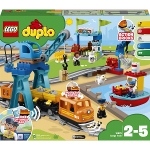 Конструктор LEGO DUPLO Town Грузовой поезд 105 деталей (10875) (5702016117271) ТОП в Луцке