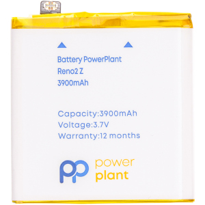 хорошая модель Аккумулятор PowerPlant OPPO Reno2 Z 3900mAh High Copy