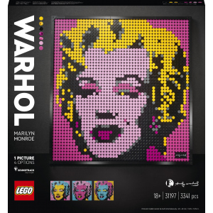 Конструктор LEGO Art Мэрилин Монро Энди Уорхола 3332 детали (31197) надежный