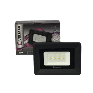 Прожектор світлодіодний LED Velmax, 30W, LED, 2700Lm, 6200К (4425) рейтинг