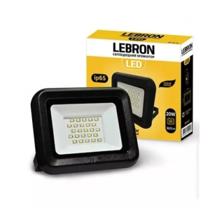 купити Прожектор світлодіодний низьковольтний LEBRON L-LF, 20W LED, 1600Lm, 6200К (4745)