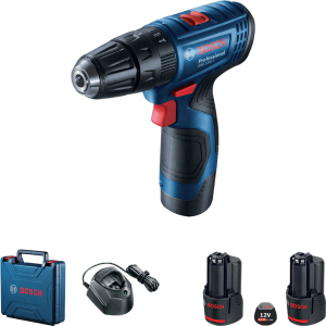 купити Акумуляторний ударний дриль-шуруповерт Bosch Professional GSB 120-LI (2.0 Ah) (06019G8100)