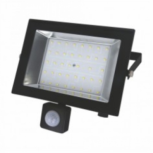 Прожектор светодиодный Sokol LED-SLT 50W 6500K с датчиком движения ТОП в Луцке