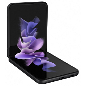 Мобільний телефон Samsung Galaxy Z Flip3 8/256GB Phantom Black (SM-F711BZKESEK/SM-F711BZKFSEK) краща модель в Луцьку