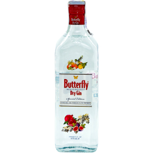 Джин Bagnoli Butterfly Mediterranean Dry Gin Special Edition 1л 40% (8001412007078) в Луцке