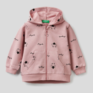 Толстовка United Colors of Benetton 3ZNRC5989.P-64F 82 см (8300895103490) лучшая модель в Луцке