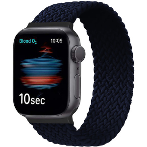 Ремешок Promate Fusion-40M для Apple Watch 38-40 мм 1/2/3/4/5/6/SE Charcoal (fusion-40m.charcoal) ТОП в Луцке