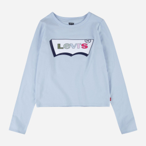 Футболка с длинными рукавами детская Levi's Lvg Long Slv Baby Tee Shirt 4ED492-K1H 140 см Синяя (3665115437492) в Луцке