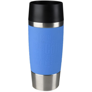 Термокухоль Tefal Travel Mug блакитний 0.36 л (K3086114) краща модель в Луцьку