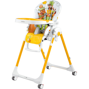 Стілець для годування Peg-Perego Prima Pappa Follow Me Fox &amp; Friends (IH01000000FOX38) (8005475390955) ТОП в Луцьку