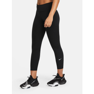 Спортивные леггинсы Nike W Nk One Df Mr Crp Tgt DD0247-010 XS (194502869538) лучшая модель в Луцке