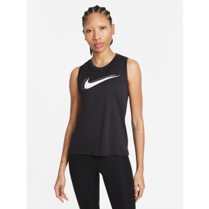 Майка спортивная Nike W Nk Df Swsh Run Tank DD4910-010 S (195237762941) лучшая модель в Луцке