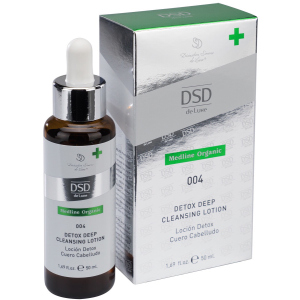 Детокс-лосьйон DSD de Luxe 004 Medline Organic Detox Deep Cleansing Lotion для інтенсивної дії та глибокого очищення шкіри голови 50 мл (8437013722209) краща модель в Луцьку