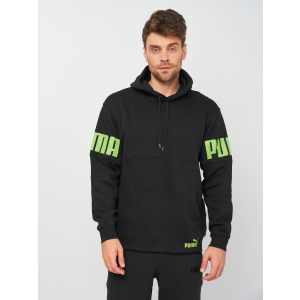 Худі Puma PUMA POWER Colorblock Hoodie 84610351 M Puma Black (4063699290585) краща модель в Луцьку