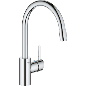 Змішувач кухонний з висувним виливом GROHE Concetto 32663003 рейтинг