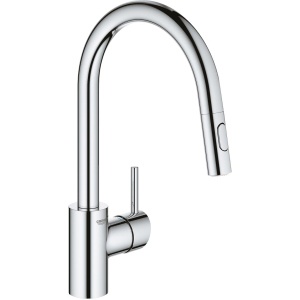 Змішувач кухонний з висувним виливом GROHE Concetto 31483002 ТОП в Луцьку