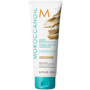 Маска з ефектом кольору MoroccanOil Color Depositing Mask колір Champagne 200 мл (7290113140592) краща модель в Луцьку