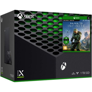 Microsoft Xbox Series X 1Tb + Halo Infinite (російська версія) краща модель в Луцьку