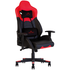 Ігрове крісло Новий Стиль HEXTER MX R1D TILT PL70 ECO/01 BLACK/RED FR ТОП в Луцьку