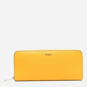 купить Кошелек женский кожаный Furla Babylon Xl Zip Around Slim PCX8UNO-HSF0000-564S Желтый (8050560500011)