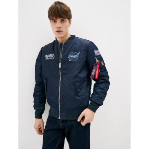 Куртка Airboss MA-1 NASA L Replica Blue (707568225745_A) в Луцке