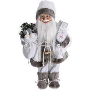 Фігура діда морозу Christmas Decoration 22x16x57 см (ASK000310) ТОП в Луцьку