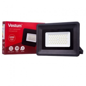 Прожектор LED Vestum 50W 4300Лм 6500K 185-265V IP65 лучшая модель в Луцке