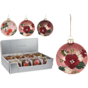 Набір ялинкових куль Christmas Decoration 8 см 12 шт (ABT620250) ТОП в Луцьку