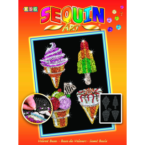 Набор для творчества Sequin Art Orange Ice Creams 25х34 см (SA1504) в Луцке